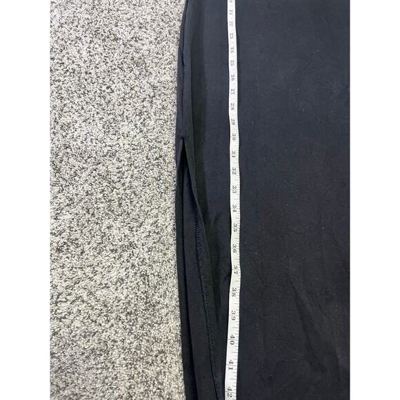 Open Edit Maxi Reversible Tank Dress, Women’s XS Black Modal, Side Slits Capsule - Picture 10 of 13